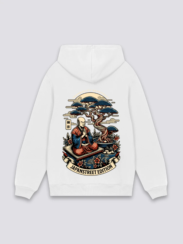 Hoodie With Japanese Print - プリント 4 Hoodie With Japanese Print - プリント - Image 2