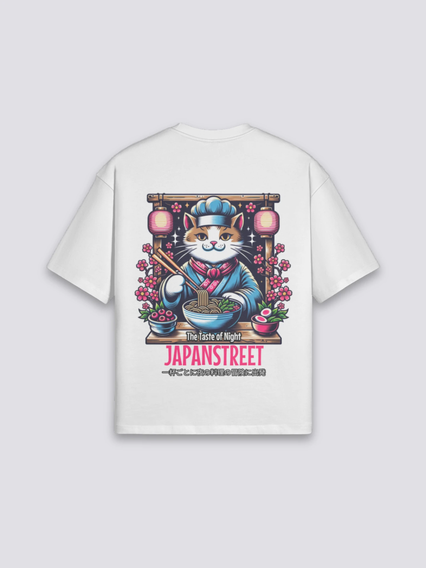 Japanese Cat T-Shirt - ねこ 5 Japanese Cat T-Shirt - ねこ - Image 3