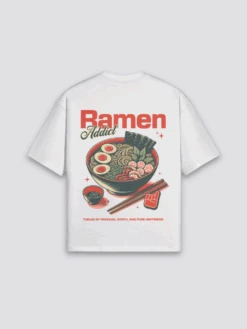 Ramen T-Shirt - ラーメン 12 Ramen T-Shirt - ラーメン -Japanese Wear Shop White Ramen T Shirt