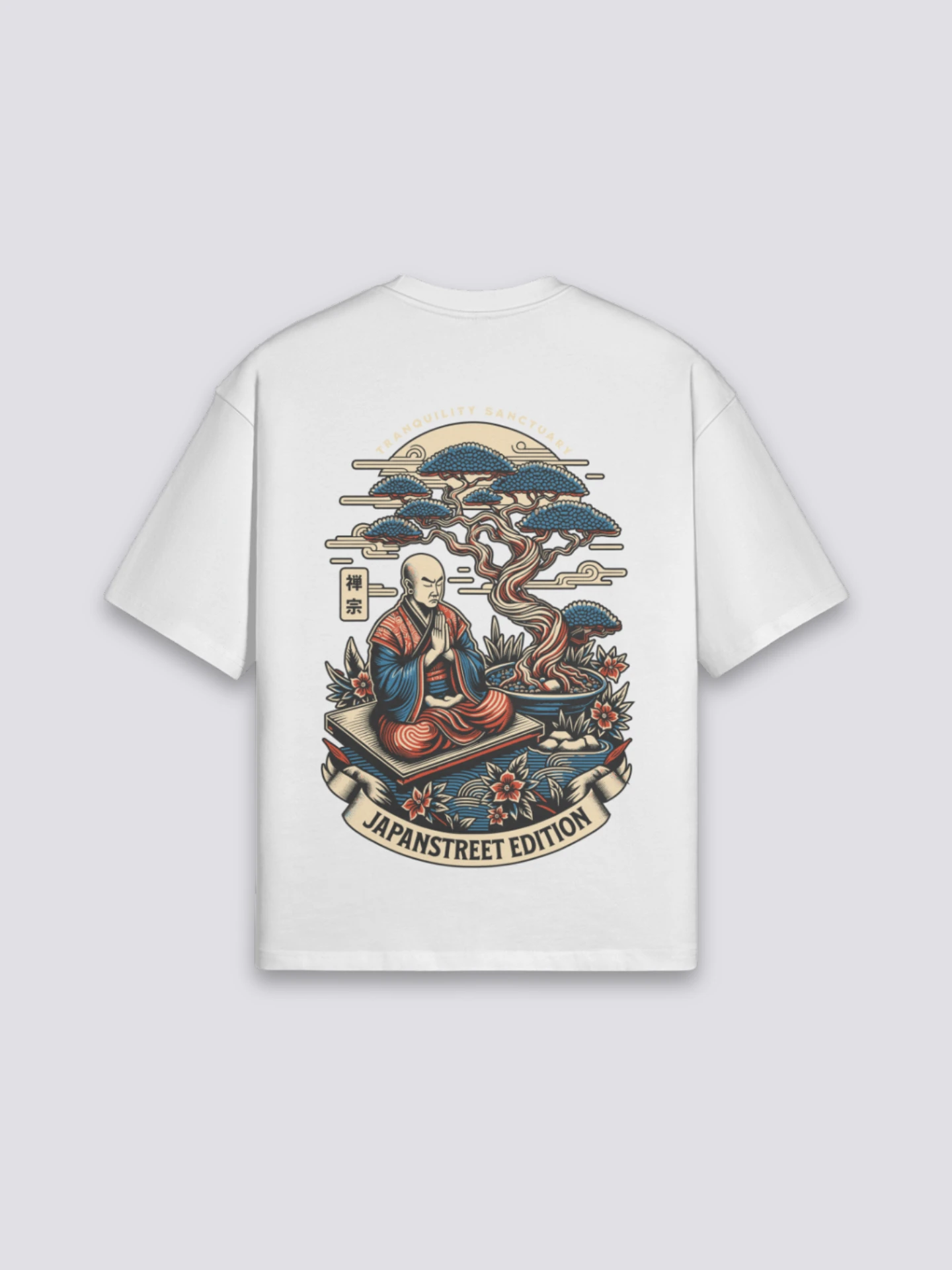 T-Shirt With Japanese Print - プリント 6 T-Shirt With Japanese Print - プリント - Image 4