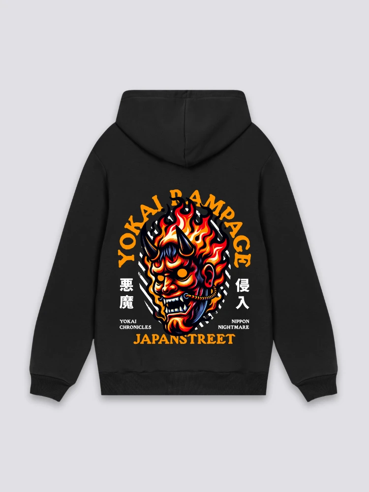 Yokai Hoodie - ようかい 3 Yokai Hoodie - ようかい