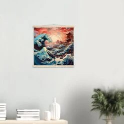 The Wave Japanese Painting 'Utawaro' -Japanese Wear Shop b36f1a94 7e4c 4eff b914 c5c88288778a