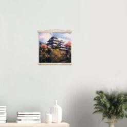 Japanese Temple Painting 'Himeji Castle' 14 Japanese Temple Painting 'Himeji Castle' -Japanese Wear Shop de4379da d4bf 47c2 a621 c3c4f166653a