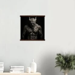 Tableau Tattoo Wall Art 'Oni' 14 Tableau Tattoo Wall Art 'Oni' -Japanese Wear Shop e763189f 07d2 4b9a a5fc e5e2669888fc