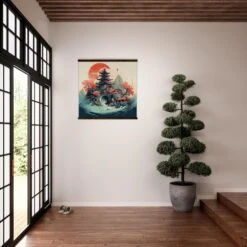 Japanese Style Painting 'Oko-Iyuma' -Japanese Wear Shop japanese style painting 3