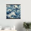 Japanese Wave Painting 'Fukeino' -Japanese Wear Shop japanese wave painting