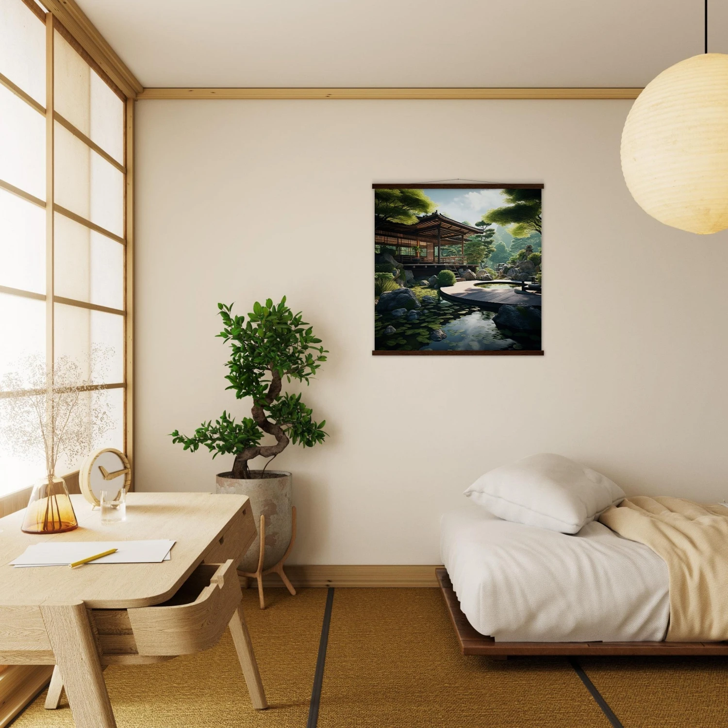 Japanese Zen Painting 'Soreiyu' 6 Japanese Zen Painting 'Soreiyu' - Image 4