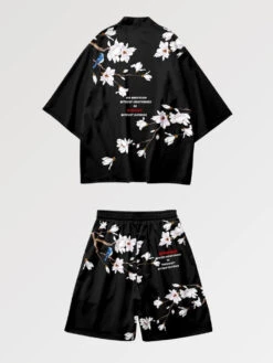 Kimono Set 'White Sakura'