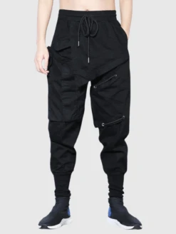 Men's Multi-Pocket Cargo Pants 'Haki'