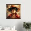 One Piece Wall Art 'Monkey D Luffy' -Japanese Wear Shop one piece wall art