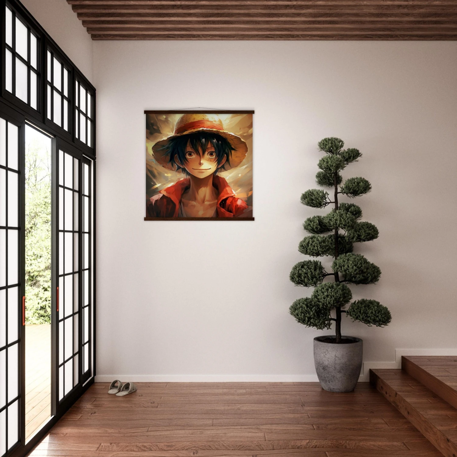 One Piece Wall Art 'Monkey D Luffy' 5 One Piece Wall Art 'Monkey D Luffy' - Image 3