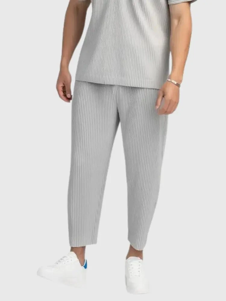 Pleated Pants Mens 'Ice Club' 3 Pleated Pants Mens 'Ice Club'