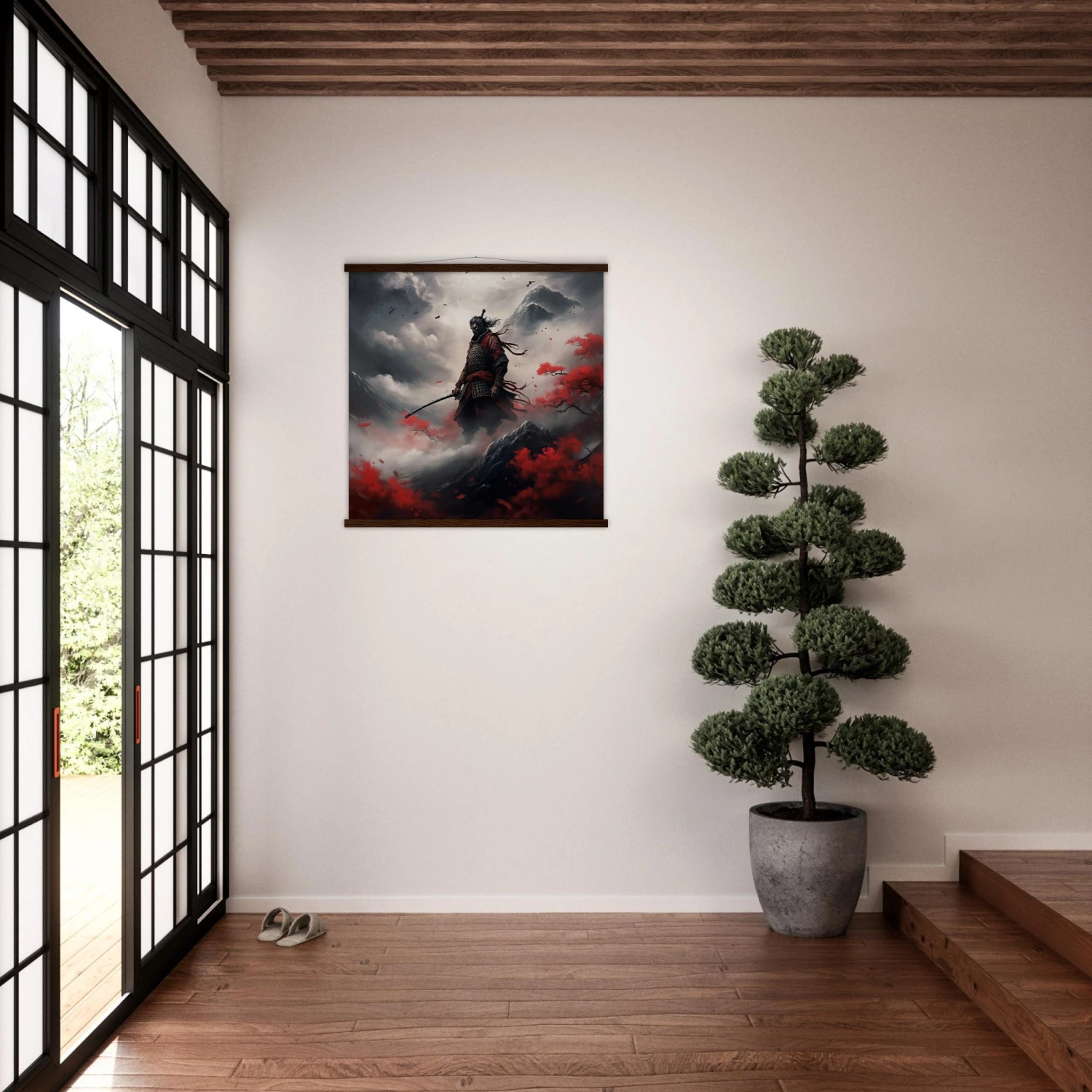Samurai Wall Art 'Bushido' 5 Samurai Wall Art 'Bushido' - Image 3