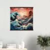 The Wave Japanese Painting 'Utawaro' -Japanese Wear Shop the wave japanese painting